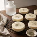 Naturleise Shampoo-Bar Salbei & Thymian für schuppige und fettende Kopfhaut