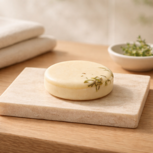 Shampoo Bar für kraftloses Haar - Rosmarin & Brennnessel